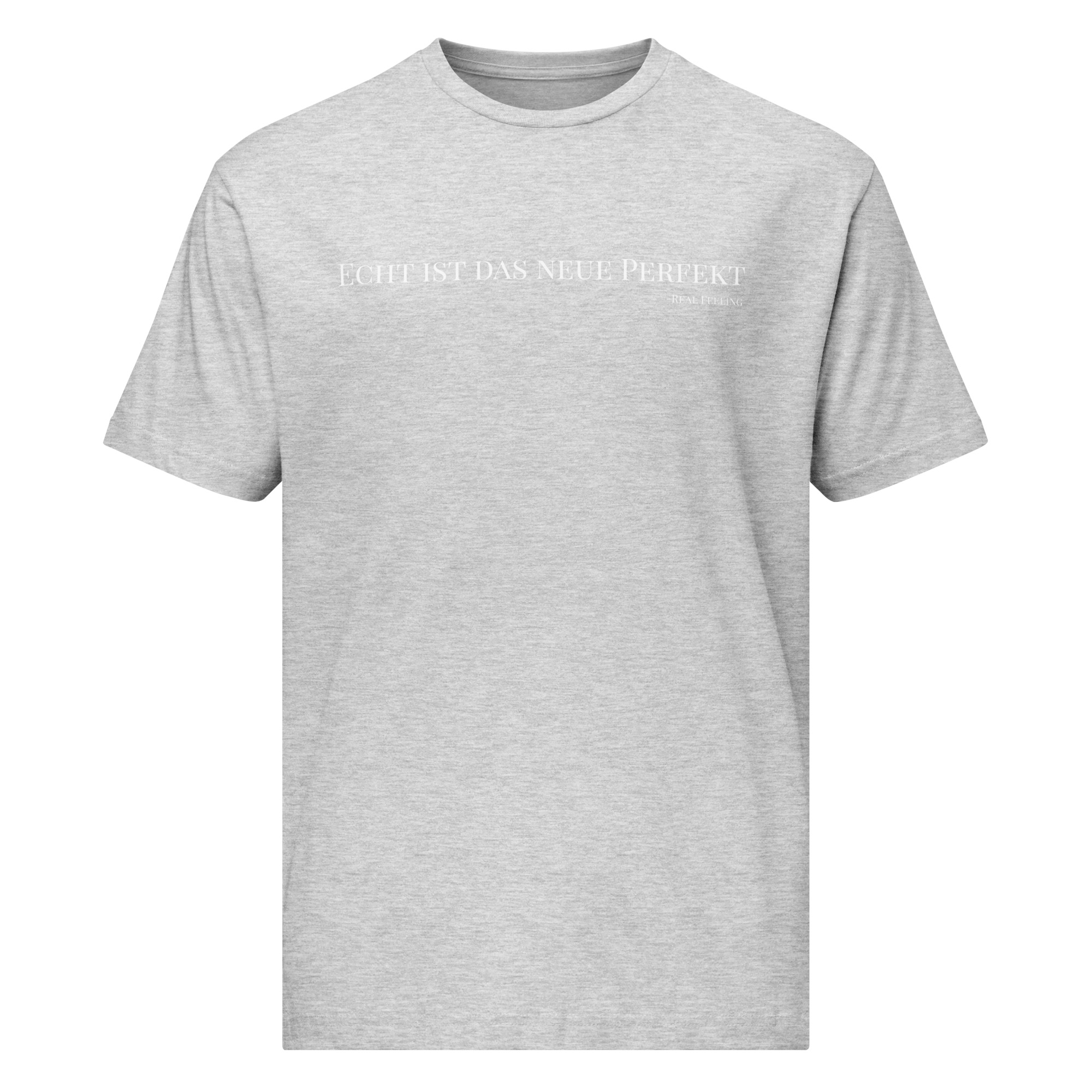T-Shirt aus feinem Jersey "Echt ist das neue Perfekt" – Bild 4
