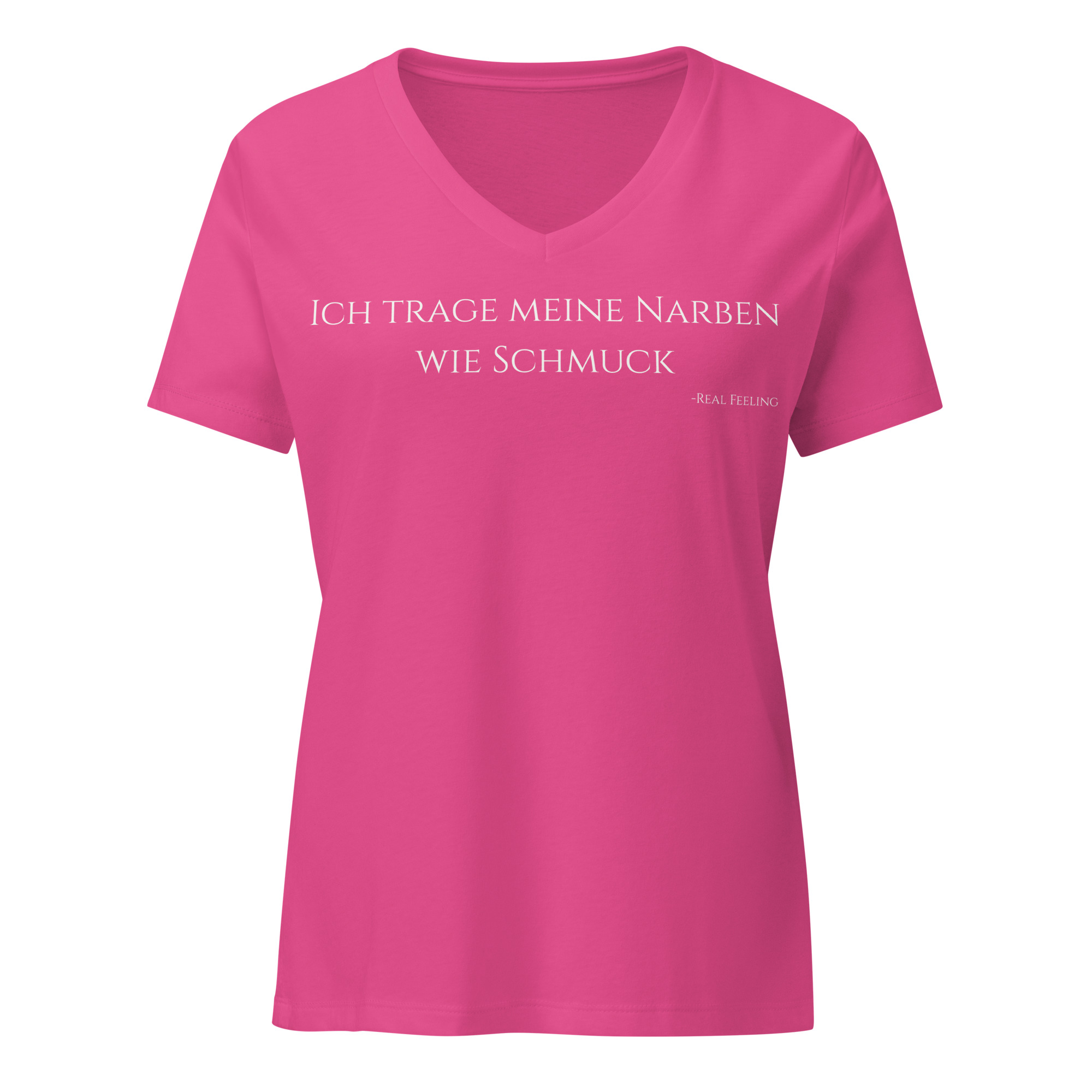Damen T-Shirt "Ich trage meine Narben wie Schmuck" – Bild 5