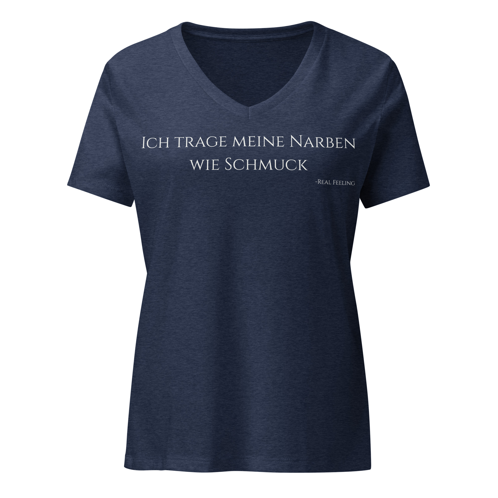 Damen T-Shirt "Ich trage meine Narben wie Schmuck" – Bild 2