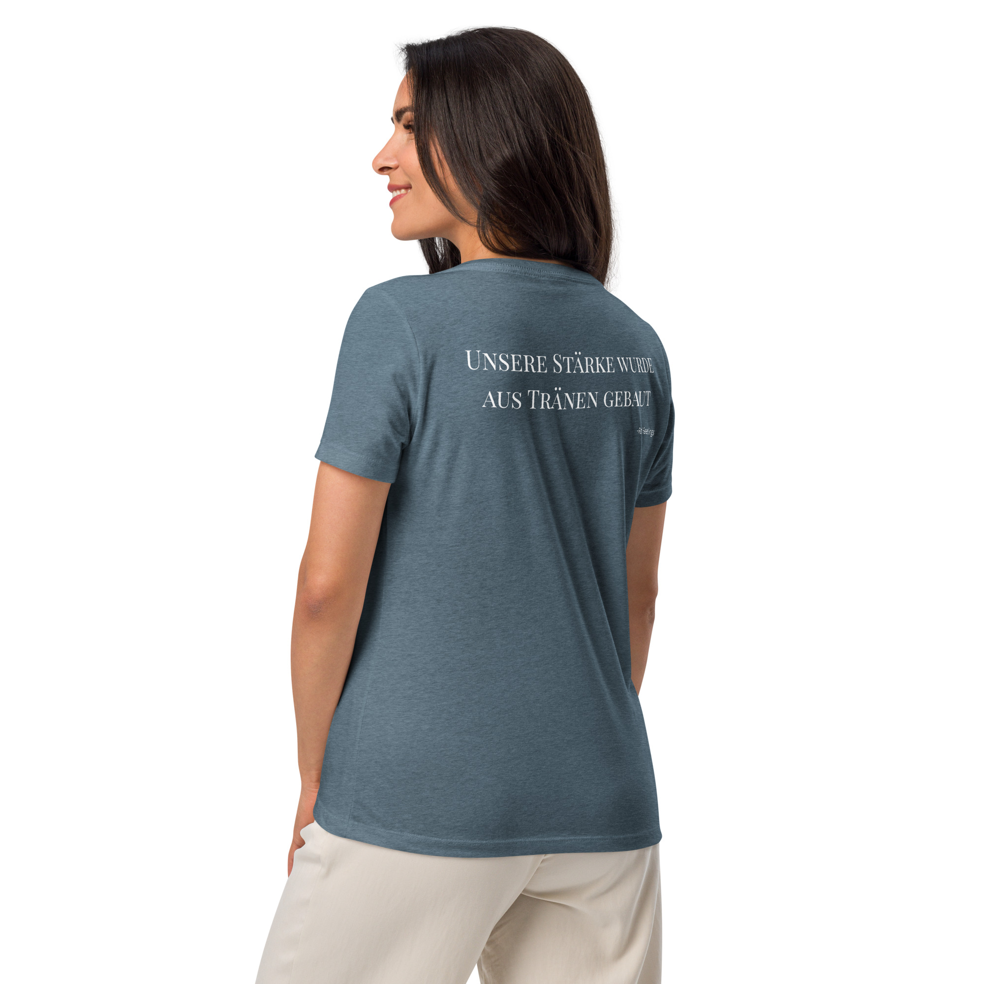 Damen T-Shirt "Unsere Stärke wurde aus Tränen gebaut" – Bild 15