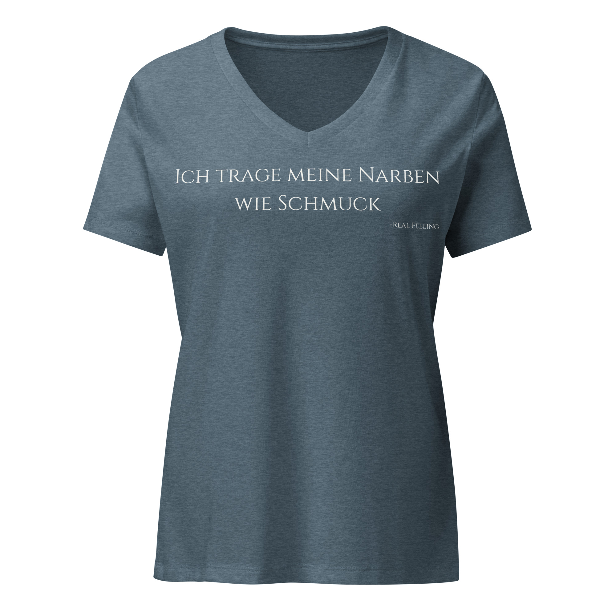Damen T-Shirt "Ich trage meine Narben wie Schmuck" – Bild 4