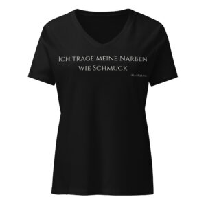 Damen T-Shirt "Ich trage meine Narben wie Schmuck"