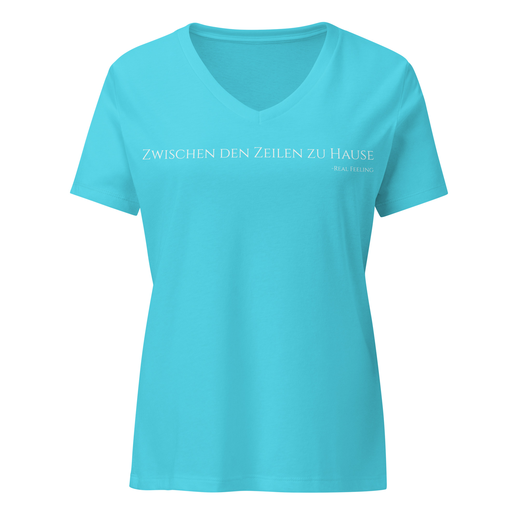 Damen T-Shirt "Zwischen den Zeilen zu Hause" – Bild 7